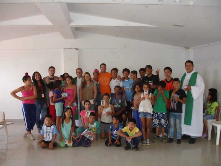 “La estancia en Colombia ha sido una gracia especial de Dios para mí”
