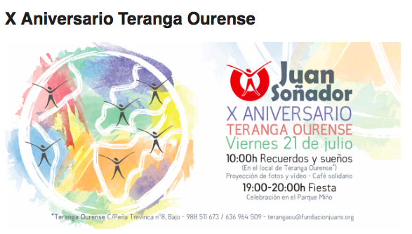 X Aniverario de Teranga Ourense