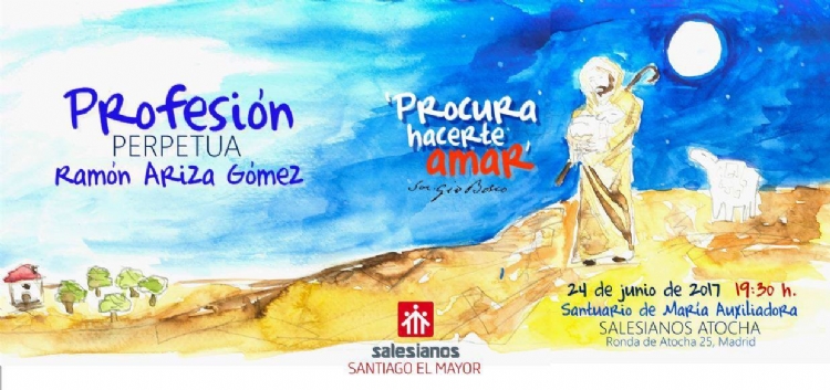Profesión Perpetua de Ramón Ariza Gómez