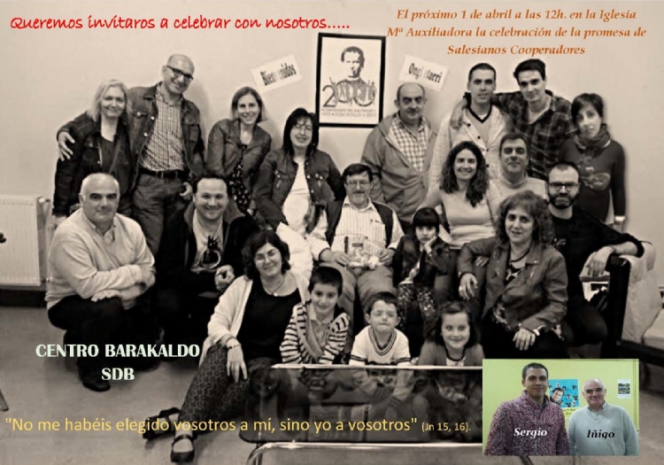 Promesas como Salesianos Cooperadores en Barakaldo