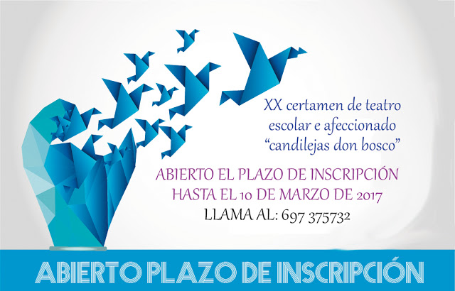 XX Certamen de Teatro Escolar y Aficinado 2017