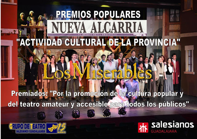 Premio al grupo de Teatro Salesianos Guadalajara