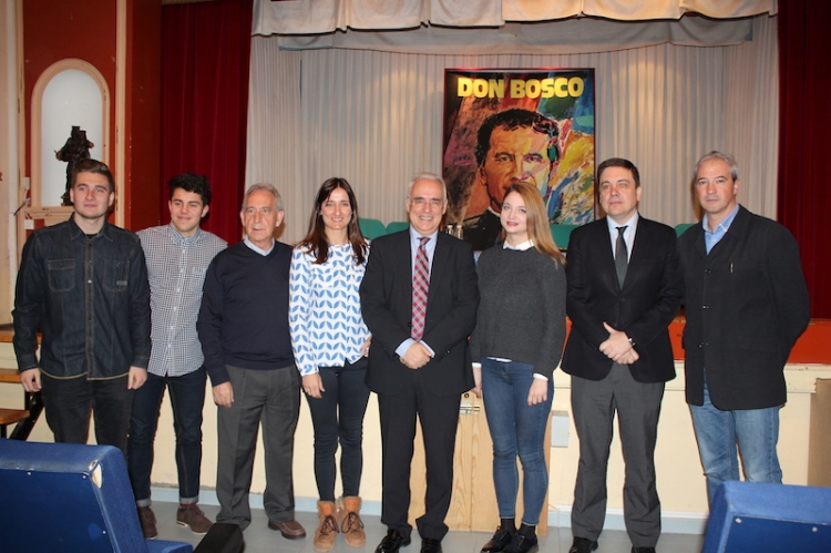 El Presidente de la Rioja visita Salesianos Los Boscos