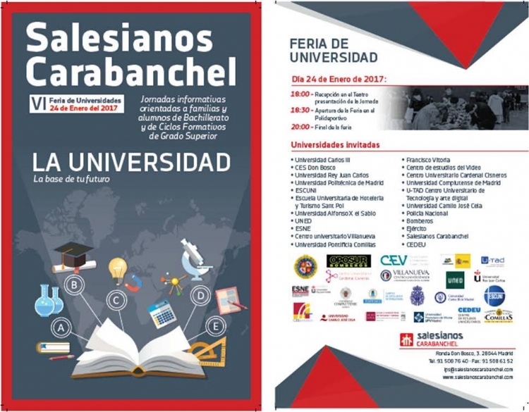VI Feria de las Universidades en Salesianos Carabanchel