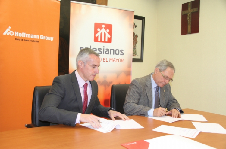 Acuerdo de colaboración para la FP entre Salesianos y Hoffmann Group