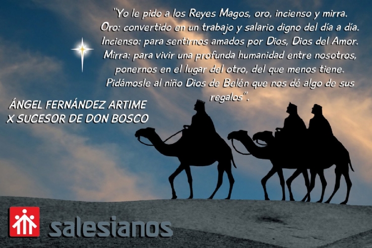 “Yo les pido a los Reyes Magos, oro, incienso y mirra”