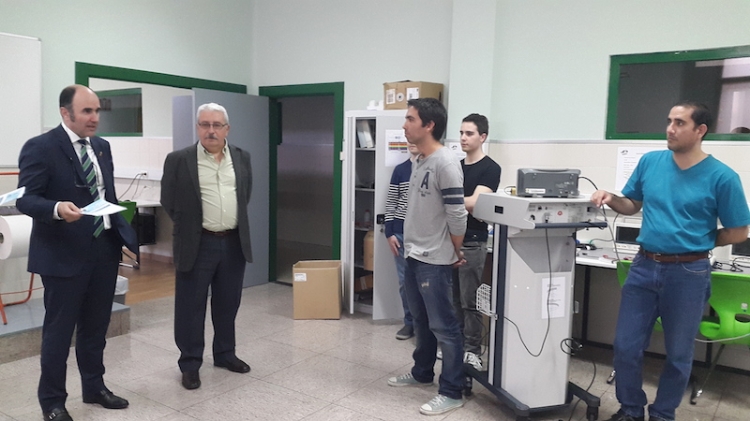 El Vicepresidente del Gobierno de Navarra en Salesianos Pamplona
