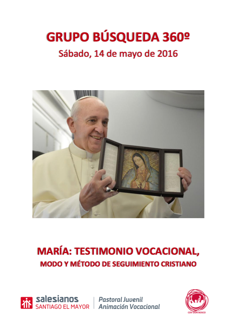 Grupo Búsqueda 360º: María, testimonio vocacional