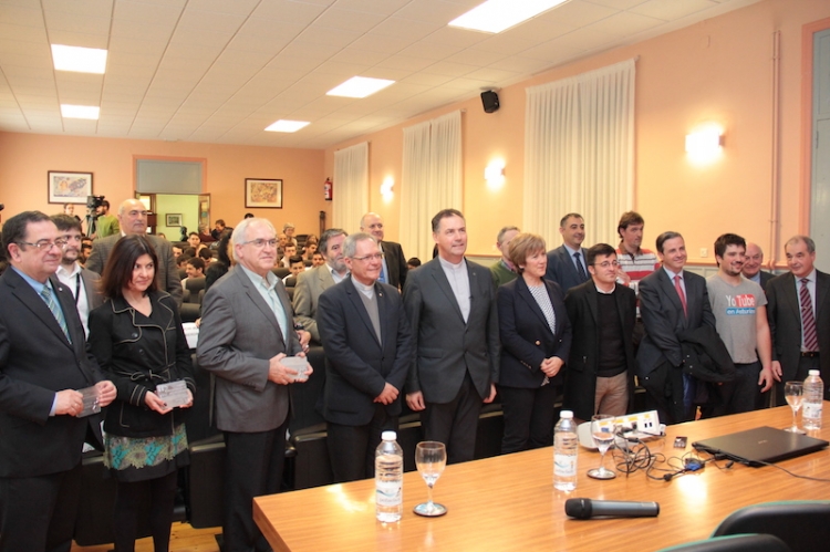 El tejido social, empresarial y educativo en torno al Rector Mayor