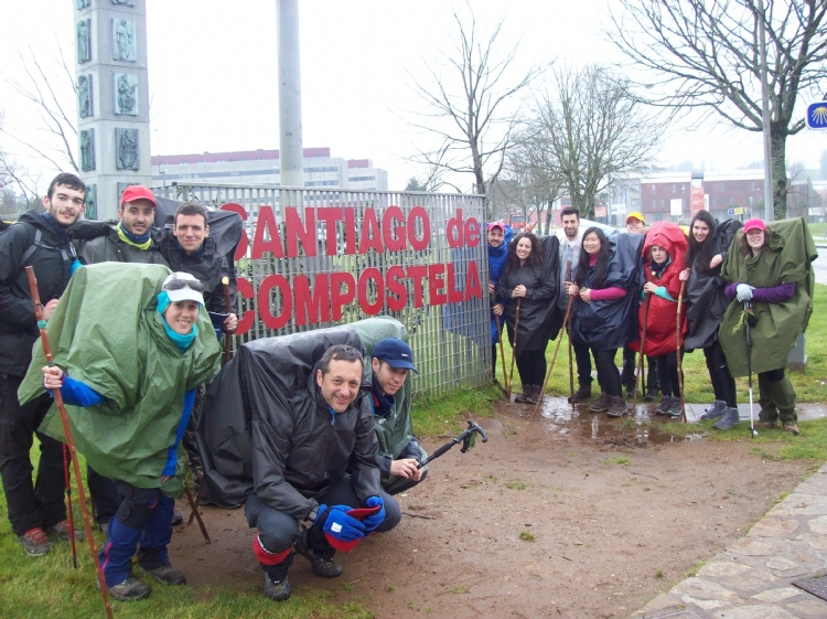 La FP de Hermano Gárate, en el Camino de Santiago