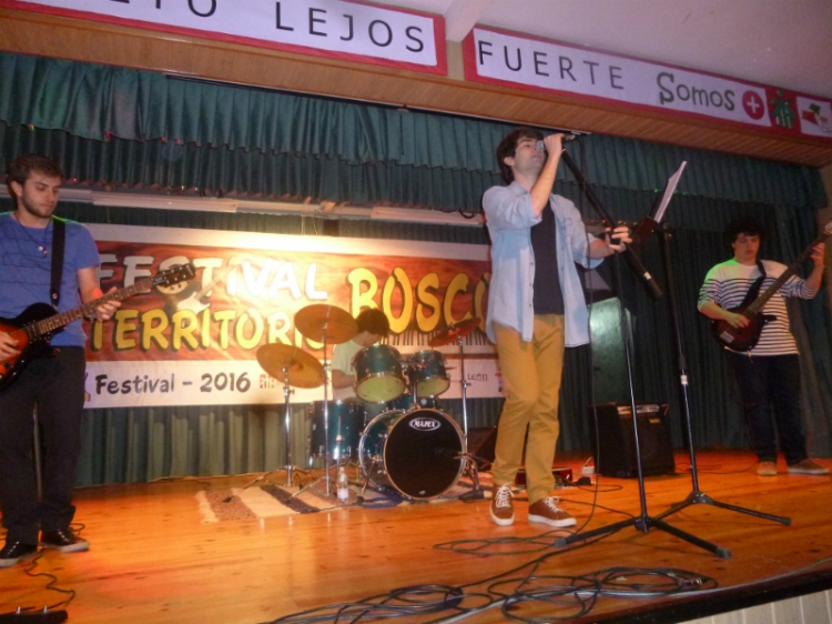El grupo musical The Gulls participa en Territorio Bosco