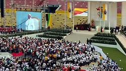 Papa Francisco, a los jóvenes en México: “¡Son la riqueza de esta tierra!”
