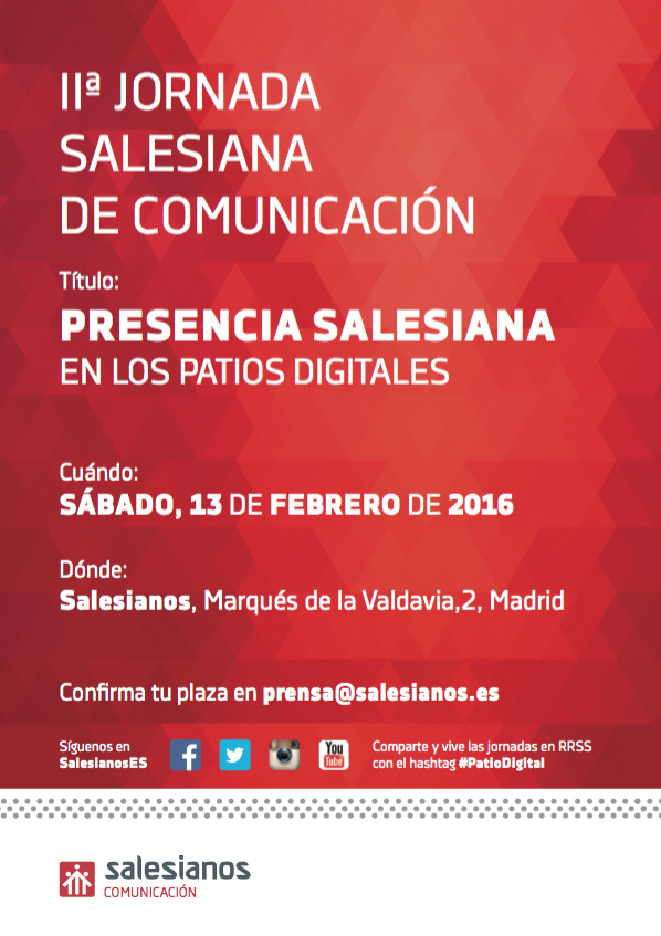La presencia salesiana en los patios digitales