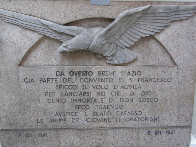 Fiesta de la Inmaculada, inicio de la Obra Salesiana