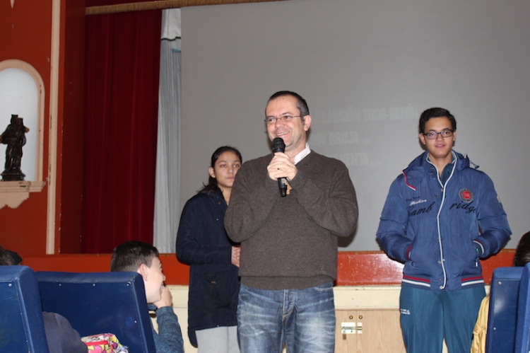 Los niños de la calle de Benín visitan Salesianos Logroño