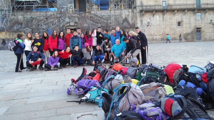 En el Camino de Santiago en octubre