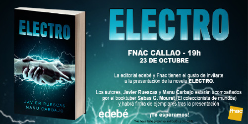 Edebé presenta la saga ‘Electro’ en Madrid