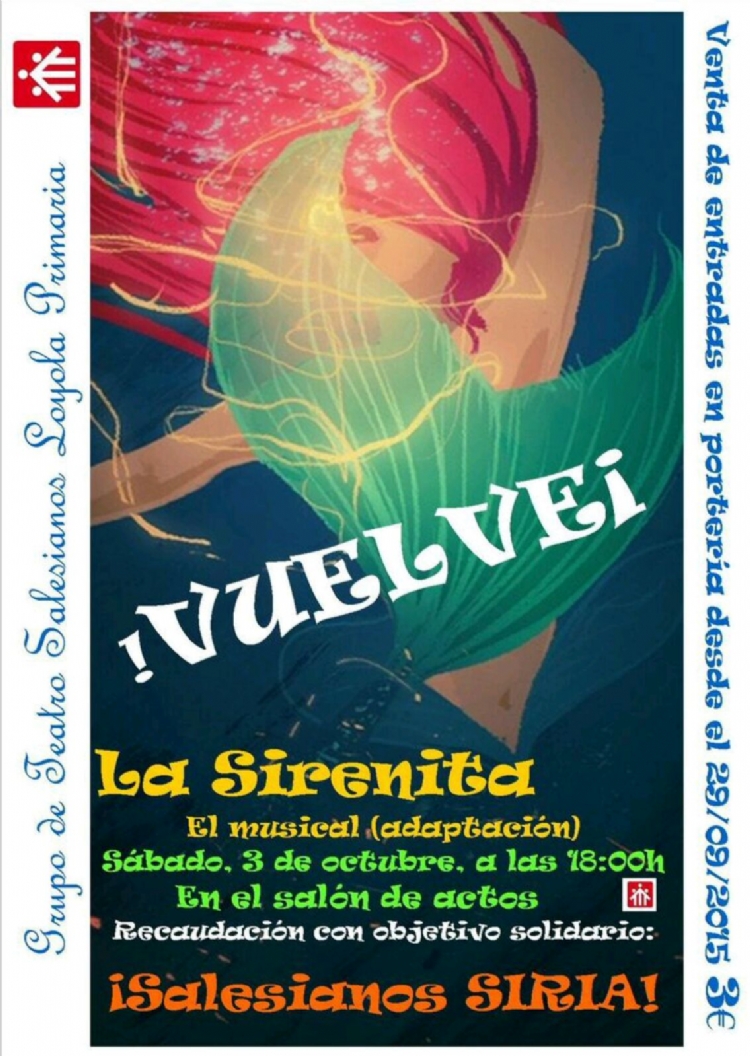 Musical “La Sirenita” por Siria