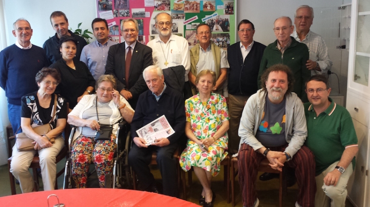 Bodas de oro de José Luis Mena en la Casa Don Bosco