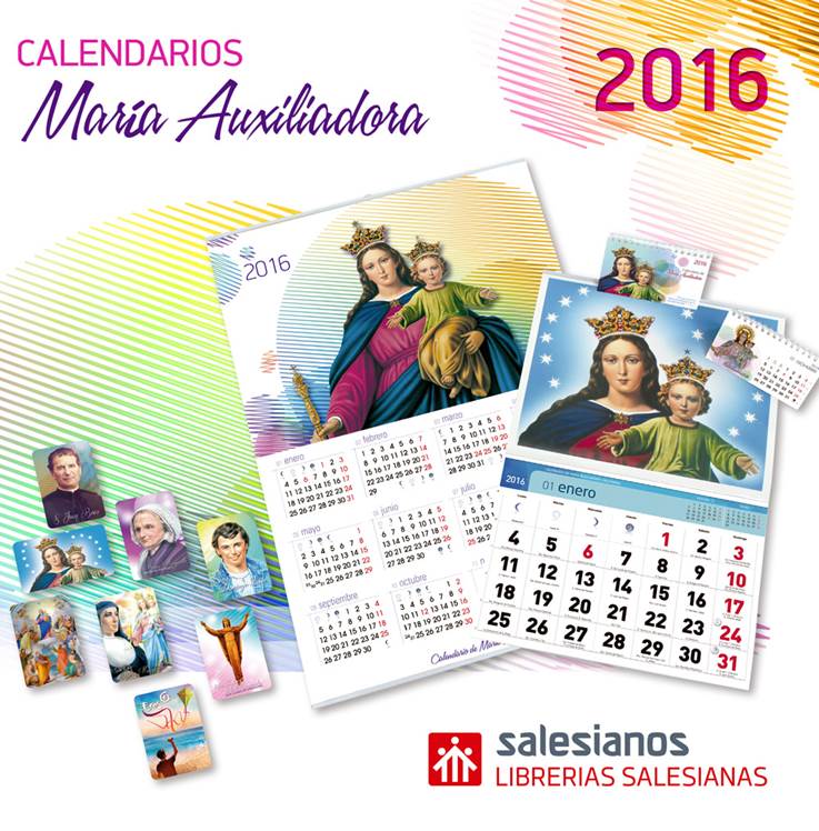 Calendario de María Auxiliadora 2016