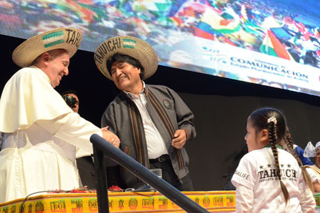 Francisco en el II EMMP de Bolivia: los humildes pueden protagonizar “un cambio redentor”