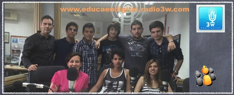 Alumnos de FP de Ciudad de los Muchachos en la radio “Educa en Digital”