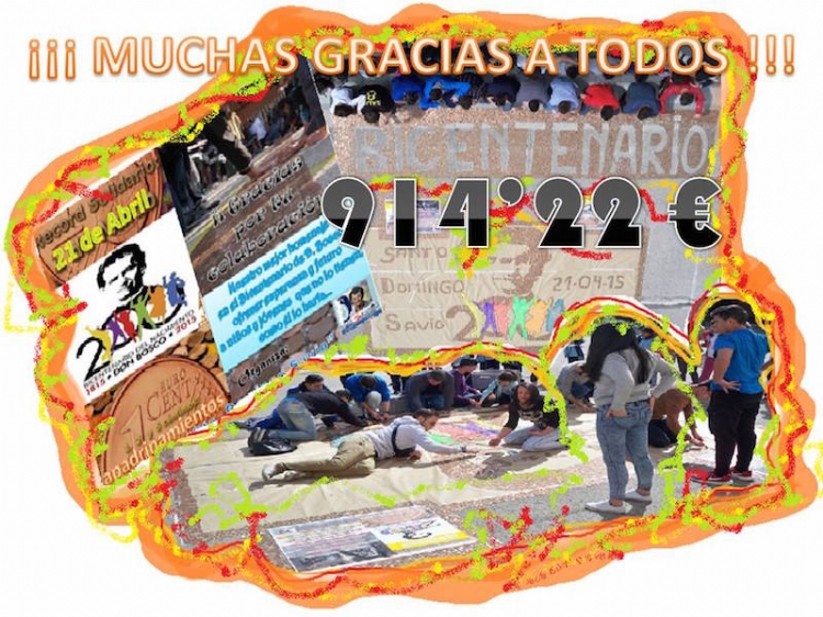 Operación Céntimo Solidario en Domingo Savio de Madrid