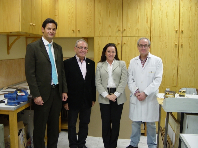 Visita de la directora general de Formación