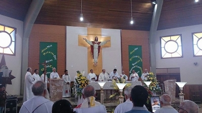 Funeral por D. Antonio Díez del Pozo en Cochabamba