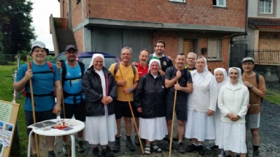 Encuentro con religiosas de Don Guanella en Arzúa