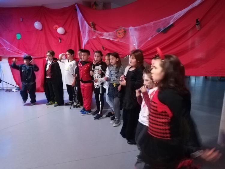 Fiesta de Halloween en Nueva Montaña