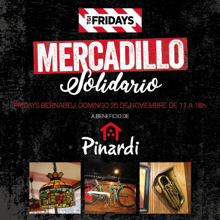 TGI Fridays: Mercadillo Solidario