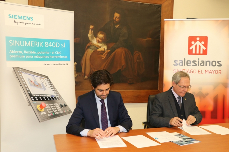 Salesianos y Siemens firman un acuerdo de colaboración para la FP