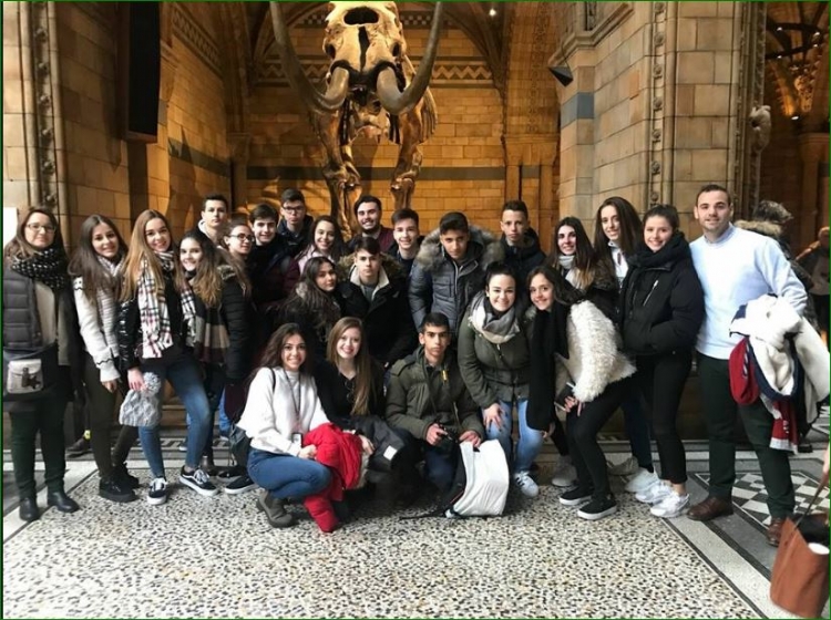 21 jóvenes ingleses de intercambio en Salesianos Puertollano