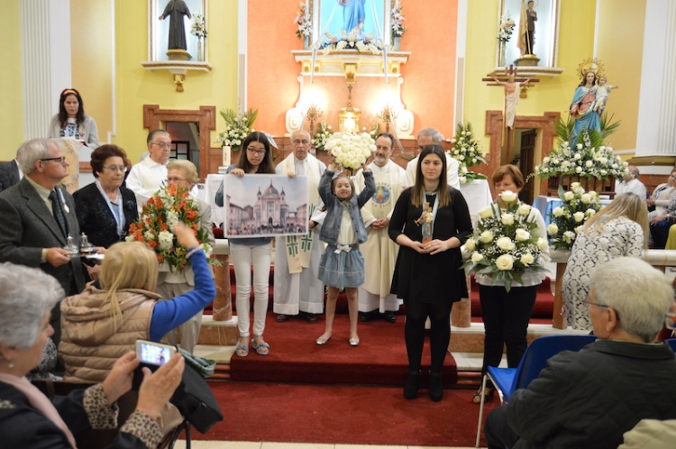 Homenaje a María Auxiliadora en Castrelo Cambados