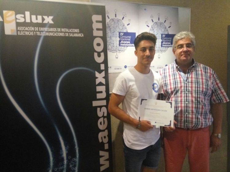 Salesianos Pizarrales en el concurso nacional de jóvenes instaladores