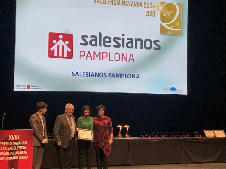 Salesianos Pamplona reconocido por su Sello Excelencia Europea 500