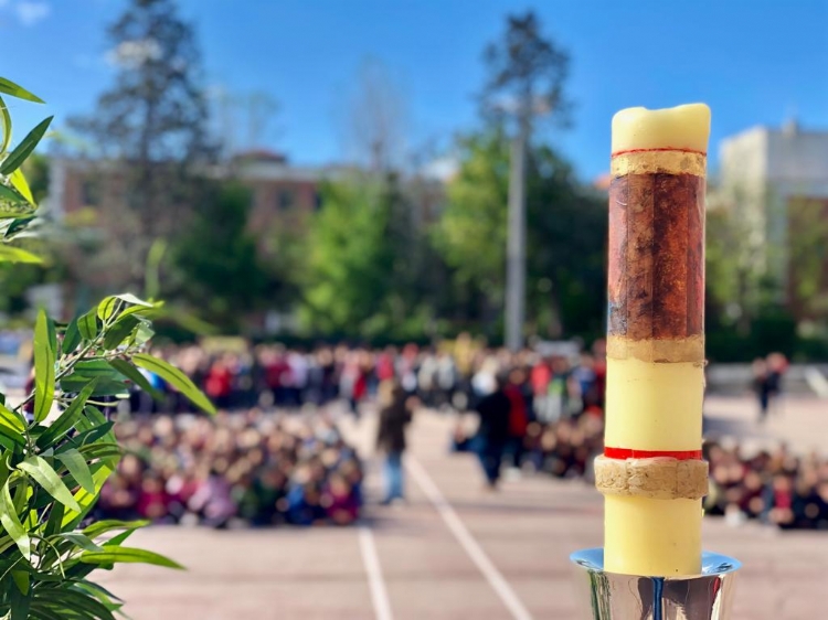 Celebración de la Pascua en Salesianos Carabanchel