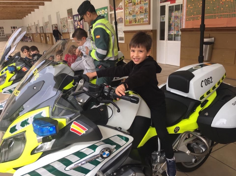 Educación vial para los más pequeños de Salesianos Ourense