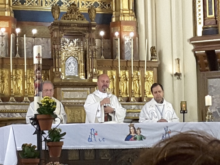 Stefano Martoglio preside el primer día de la novena en Ciudad Real