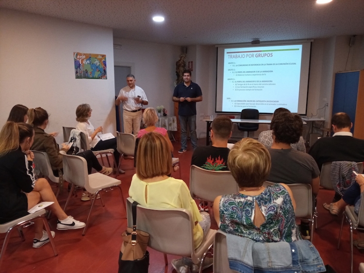 Formación de animadores de las parroquias salesianas en Santander