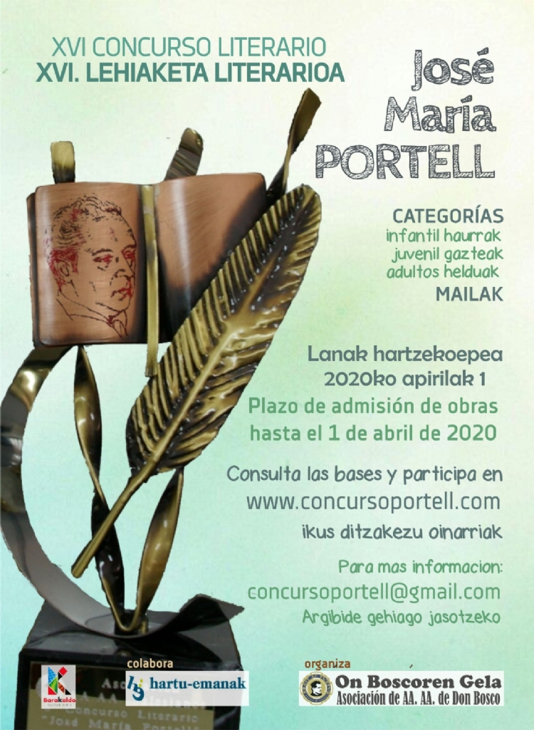 XVI Concurso Literario José María Portell