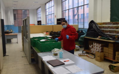 150 familias apoyadas por el Banco de Alimentos en Carabanchel