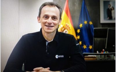 Pedro Duque anima al alumnado de infantil de Salesianos Deusto a “Soñar mucho”