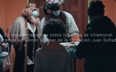 Los Reyes Magos reconocen la labor de la Fundación Juan Soñador en Villamuriel