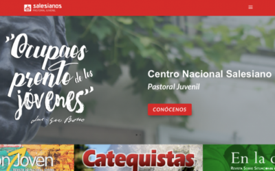 La Pastoral Juvenil Salesiana lanza una nueva web