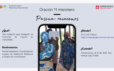“Oración 11 misionero online”, nueva iniciativa Inspectorial