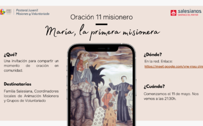 Oración 11 misionero de mayo: “María, la primera misionera”